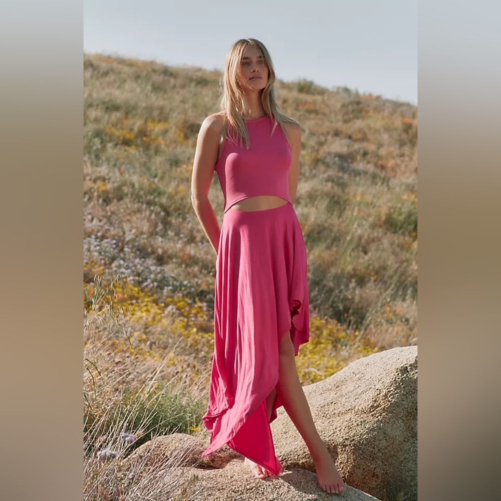 🌸NWT🌸 Free People Bethany Midi cutout Dress
